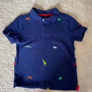 Boden Embroidered Polo